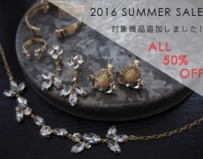 2016 SUMMER SALE 対象商品追加のお知らせ