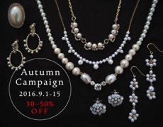 2016 Autumn キャンペーン & ノベルティーキャンペーン 9/1~15