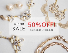 WinterスペシャルSALE 50%OFF商品追加のお知らせ