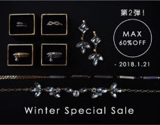第2弾! Winter Special SALE 2018/1/10~21