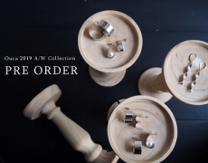 2019AW新作PREORDERのお知らせ